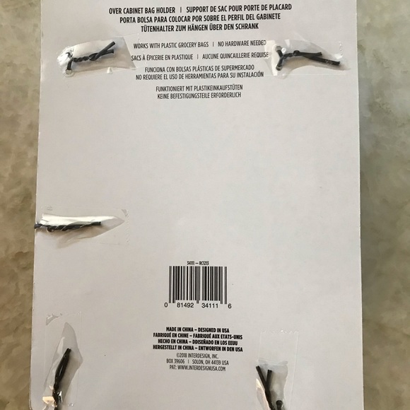 Classico over the cabinet bag holder - Picture 4 of 4